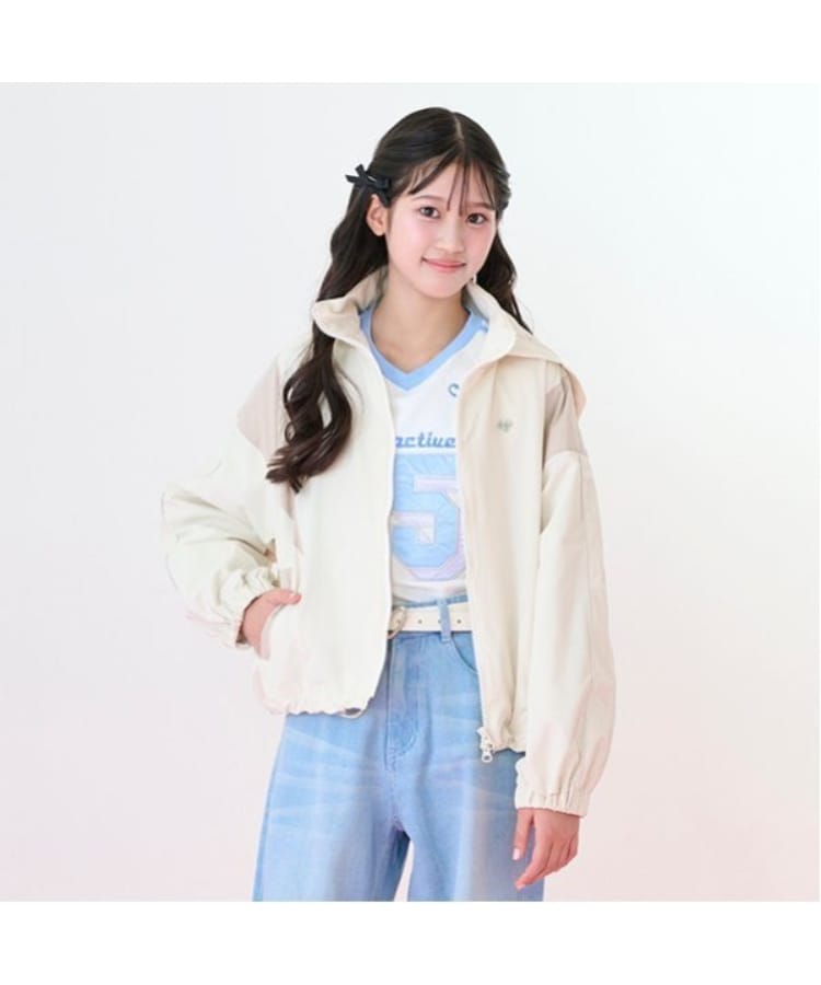 メゾピアノジュニア(mezzo piano junior)のナンバリング長袖Tシャツ12