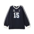 メゾピアノジュニア(mezzo piano junior)のナンバリング長袖Tシャツ18