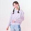 メゾピアノジュニア(mezzo piano junior)のラメメッシュニット＆半袖Tシャツセット18