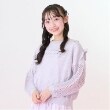 メゾピアノジュニア(mezzo piano junior)のラメメッシュニット＆半袖Tシャツセット21