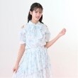 メゾピアノジュニア(mezzo piano junior)の【ニコ☆プチ・Cuugal掲載】リボン柄ボウタイつきフリルブラウス4
