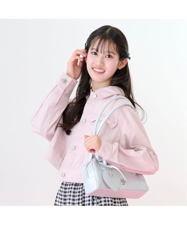 メゾピアノジュニア(mezzo piano junior)のリボンフラップデニムジャケット5