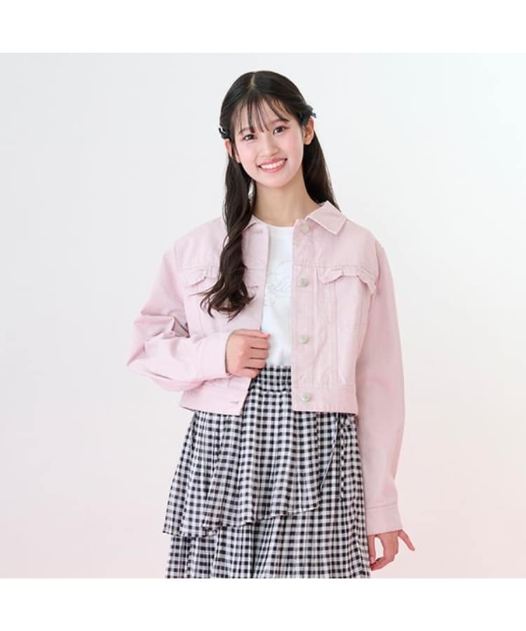メゾピアノジュニア(mezzo piano junior)の【ニコ☆プチ・Cuugal掲載】袖チュールフリル半袖Tシャツ7
