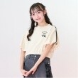 メゾピアノジュニア(mezzo piano junior)のサイドラインバルーン袖Tシャツ＆タンクトップセット アイボリー(104)