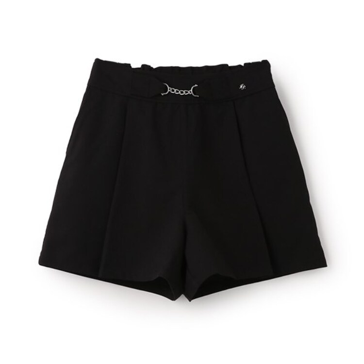 メゾピアノジュニア(mezzo piano junior)の【人気商品再入荷】【直営店で取り扱い無し】チェーンベルト付きショートパンツ その他