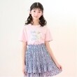 メゾピアノジュニア(mezzo piano junior)の【接触冷感】Lonely Kitten Tシャツ ライトピンク(070)