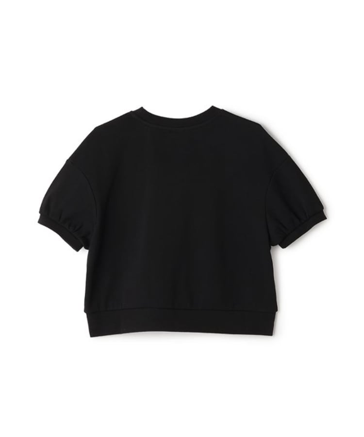 メゾピアノジュニア(mezzo piano junior)の【ニコ☆プチ掲載】袖パフレースアップTシャツ9