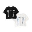 メゾピアノジュニア(mezzo piano junior)の【ニコ☆プチ掲載】袖パフレースアップTシャツ14