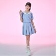 メゾピアノジュニア(mezzo piano junior)の【ニコ☆プチ・Cuugal掲載】セーラーセットアップ サックスブルー(090)