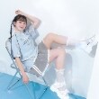 メゾピアノジュニア(mezzo piano junior)の【Cuugal掲載】レース切り替えゲームTシャツ1