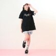 メゾピアノジュニア(mezzo piano junior)の【ニコ☆プチ掲載】【接触冷感】レーストリミングパーカミニワンピース ブラック(219)