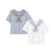 メゾピアノジュニア(mezzo piano junior)の【人気商品再入荷】【直営店で取り扱い無し】3WAY レースセーラーＴシャツ11