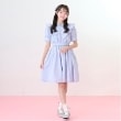 メゾピアノジュニア(mezzo piano junior)の【ニコ☆プチ掲載】ハーフジップフリルワンピース4
