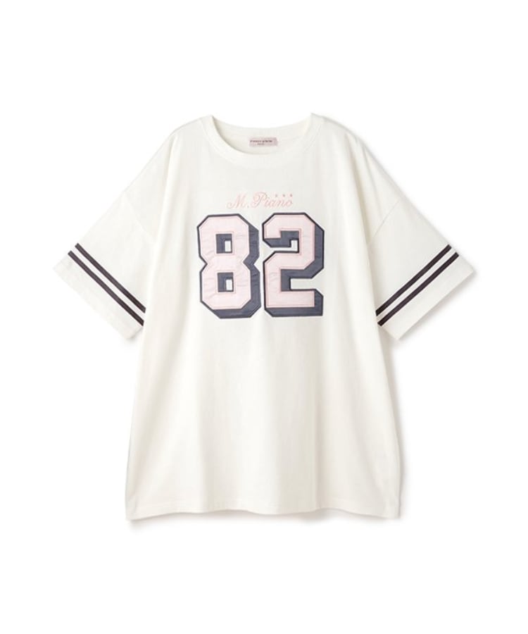 メゾピアノジュニア(mezzo piano junior)のナンバリングTシャツ10