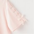 メゾピアノジュニア(mezzo piano junior)の【Cuugal掲載】【接触冷感】袖レースアップリボンチェリーTシャツ16