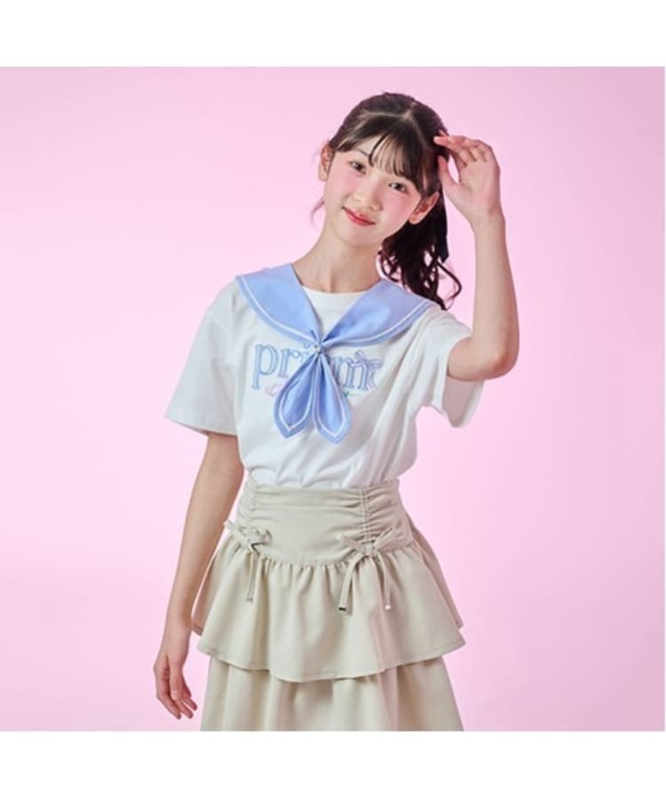 メゾピアノジュニア(mezzo piano junior)の【接触冷感】3WAYセーラーTシャツ18