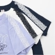 メゾピアノジュニア(mezzo piano junior)の【接触冷感】袖レースラインTシャツ6