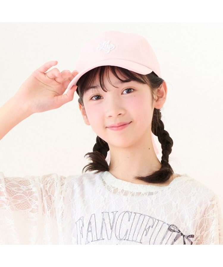メゾピアノジュニア(mezzo piano junior)の【UVカット・遮熱・冷感】後ろリボンキャップ13