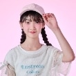 メゾピアノジュニア(mezzo piano junior)の【UVカット・遮熱・冷感】後ろリボンキャップ18