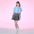 メゾピアノジュニア(mezzo piano junior)の【Cuugal掲載】ラッププリーツショートパンツ（2WAY)28
