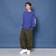グラソス(GLAZOS)のコットンツイル・パラシュートカーゴパンツ1