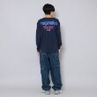 グラソス(GLAZOS)のポケット付きロゴプリント長袖Tシャツ3
