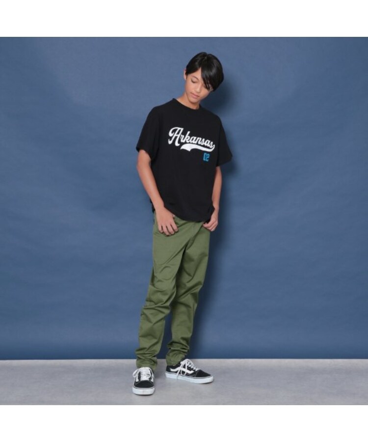 グラソス(GLAZOS)のストレッチツイル・スリムパンツ1