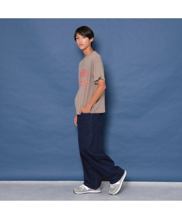 グラソス(GLAZOS)のストレッチデニム・ワイドバギーパンツ11