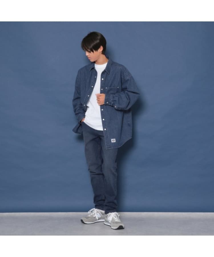 グラソス(GLAZOS)のストレッチデニム・スリムパンツ7