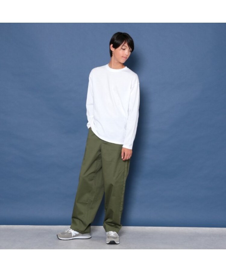 グラソス(GLAZOS)の【プチプラ】バックメッセージロゴ長袖Tシャツ12