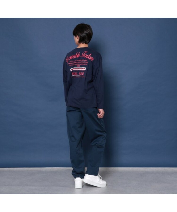 グラソス(GLAZOS)の【プチプラ】バックメッセージロゴ長袖Tシャツ13