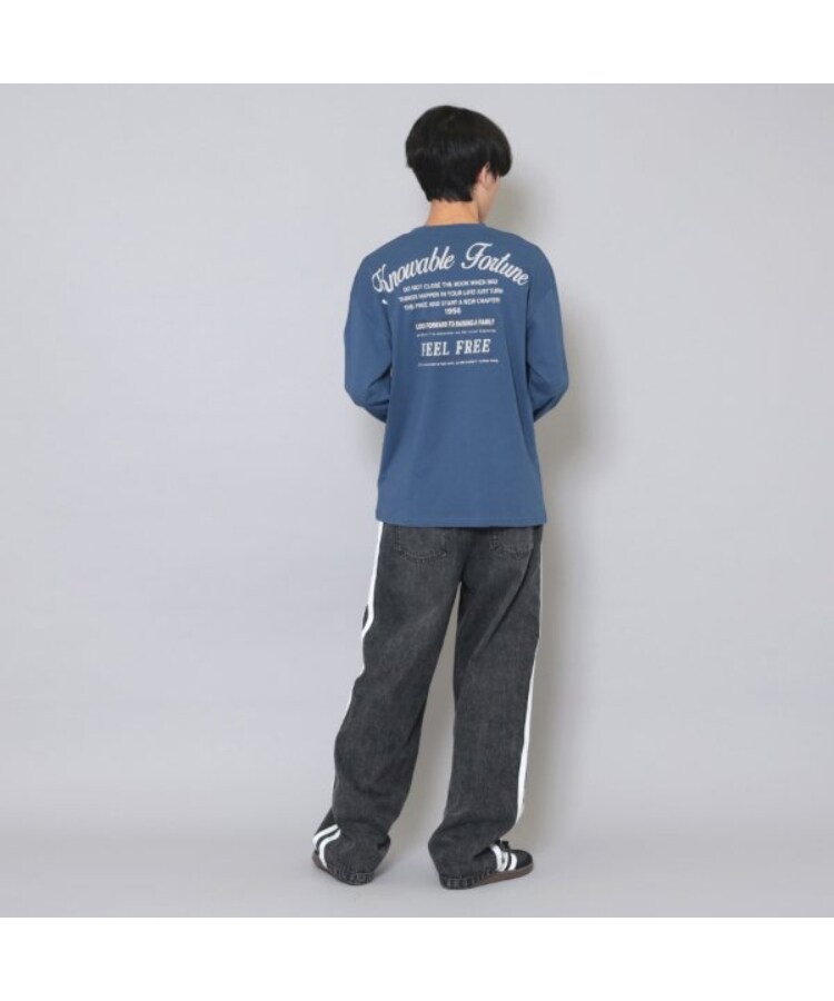 グラソス(GLAZOS)の【プチプラ】バックメッセージロゴ長袖Tシャツ15