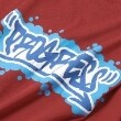 グラソス(GLAZOS)の【STREET】フロントグラフィティプリントビッグ長袖Tシャツ7