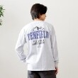 グラソス(GLAZOS)の【Penfield】USAコットン・バックロゴプリント長袖Tシャツ オフホワイト(103)