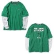 グラソス(GLAZOS)のUSAコットン・レイヤードボブプリントビッグ長袖Tシャツ5