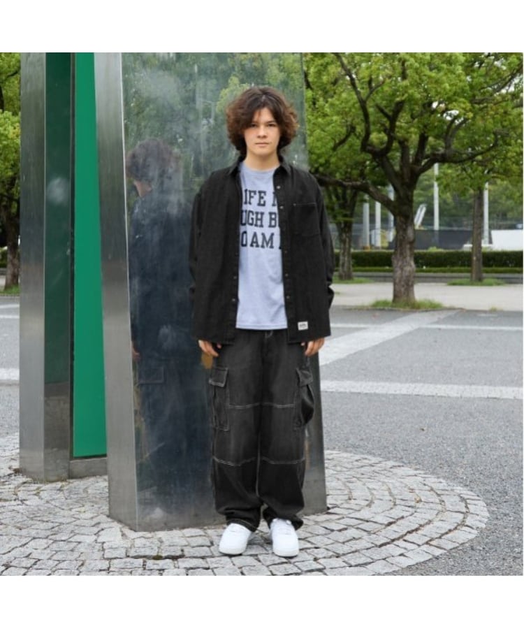 グラソス(GLAZOS)のデニムシャツ1