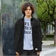 グラソス(GLAZOS)のデニムシャツ ブラック(219)