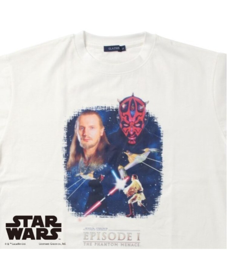 グラソス(GLAZOS)の【STAR WARS】JEDI vs SITH / フロントプリント長袖Tシャツ3