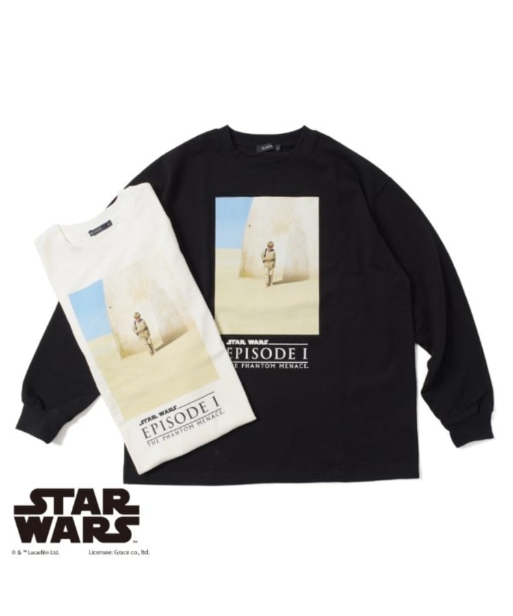 STAR WARS】アナキン・スカイウォーカー / フロントプリント長袖 STAR WARS】アナキン・スカイウォーカー / フロントプリント長袖