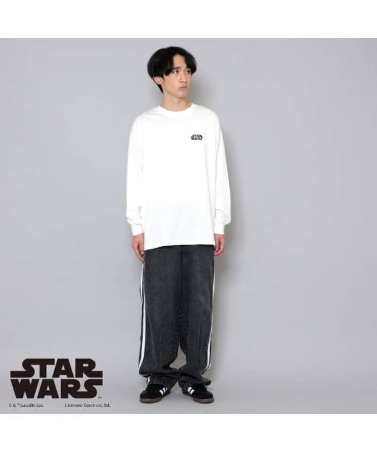 STAR WARS】ダース・ベイダー / バックプリント長袖Tシャツ(T STAR WARS】ダース・ベイダー / バックプリント長袖Tシャツ(T