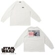 グラソス(GLAZOS)の【STAR WARS】ダース・ベイダー / バックプリント長袖Tシャツ3