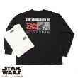 グラソス(GLAZOS)の【STAR WARS】ダース・ベイダー / バックプリント長袖Tシャツ9