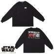 グラソス(GLAZOS)の【STAR WARS】ダース・ベイダー / バックプリント長袖Tシャツ11