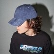 グラソス(GLAZOS)の【newhattan】バック刺繍ロゴ６パネルキャップ ブルー(192)