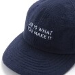 グラソス(GLAZOS)のフリース6パネルスナップバックキャップ3