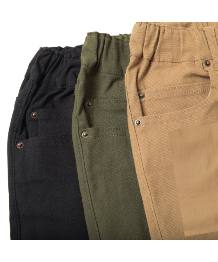 グラソス(GLAZOS)のスーパーストレッチ裏起毛ツイル・スリムパンツ3