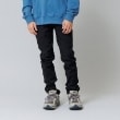 グラソス(GLAZOS)のスーパーストレッチ裏起毛ツイル・スリムパンツ ブラック(219)