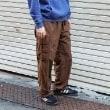 グラソス(GLAZOS)の【あったか】ナイロン起毛裏地付きカーゴパンツ ブラウン(043)
