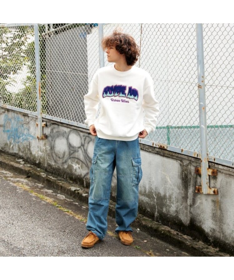 グラソス(GLAZOS)のデニム・ダブルニーカーゴパンツ2