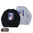 グラソス(GLAZOS)の【STAR WARS】R2-D2 & C-3PO / フロントプリントトレーナー7